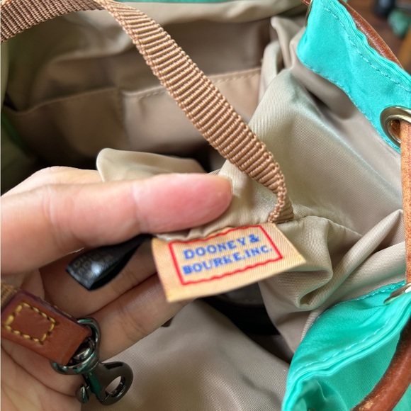 Dooney and Bourke Nylon Backpack Light Green - Picture 3 of 16